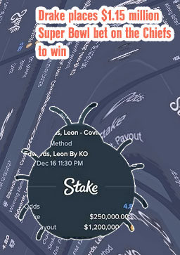 Drake betting company